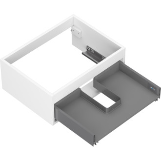 Korpus umývadlovej skrinky Mexen Box-A 60 cm, 1 zásuvka, matná biela - 91AX0-0600-235-1-01