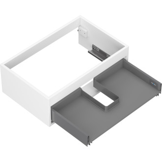 Korpus umývadlovej skrinky Mexen Box-A 70 cm, 1 zásuvka, matná biela - 91AX0-0700-235-1-01