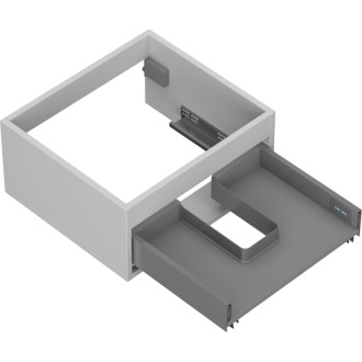 Korpus umývadlovej skrinky Mexen Box-A 50 cm, 1 zásuvka, matne šedá - 91AX0-0500-235-1-62