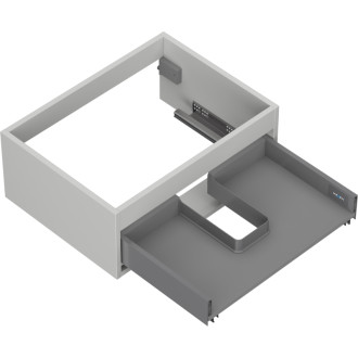 Korpus umývadlovej skrinky Mexen Box-A 60 cm, 1 zásuvka, matne šedá - 91AX0-0600-235-1-62