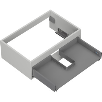 Korpus umývadlovej skrinky Mexen Box-A 70 cm, 1 zásuvka, matne šedá - 91AX0-0700-235-1-62