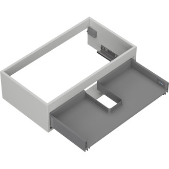 Korpus umývadlovej skrinky Mexen Box-A 80 cm, 1 zásuvka, matne šedá - 91AX0-0800-235-1-62
