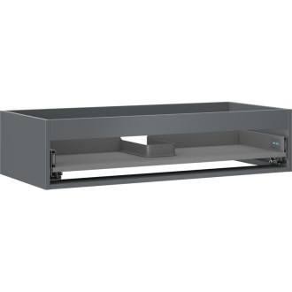 Korpus umývadlovej skrinky Mexen Box-A 100 cm, 1 zásuvka, matný grafit - 91AX0-1000-235-1-66