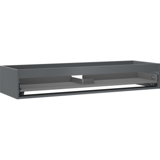 Korpus umývadlovej skrinky Mexen Box-A 140 cm, 1 zásuvka, matný grafit - 91AX0-1400-235-1-66