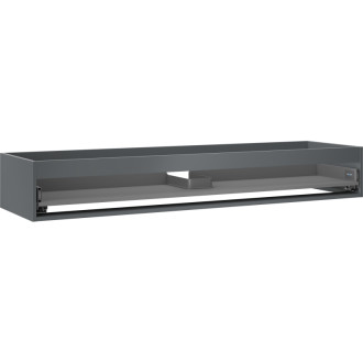 Korpus umývadlovej skrinky Mexen Box-A 160 cm, 1 zásuvka, matný grafit - 91AX0-1600-235-1-66