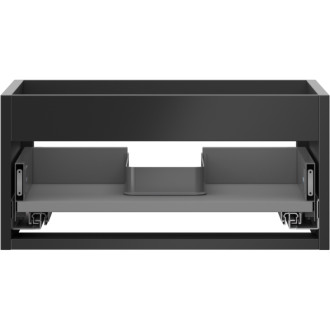 Korpus umývadlovej skrinky Mexen Box-A 50 cm, 1 zásuvka, matná čierna - 91AX0-0500-235-1-71