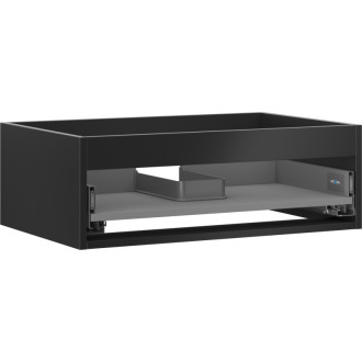 Korpus umývadlovej skrinky Mexen Box-A 70 cm, 1 zásuvka, matná čierna - 91AX0-0700-235-1-71