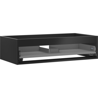 Korpus umývadlovej skrinky Mexen Box-A 90 cm, 1 zásuvka, matná čierna - 91AX0-0900-235-1-71