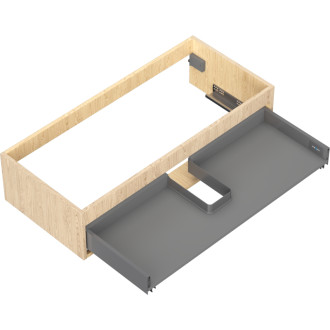 Korpus umývadlovej skrinky Mexen Box-A 100 cm, 1 zásuvka, dub - 91AX0-1000-235-1-81