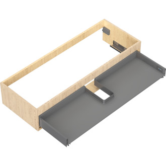 Korpus umývadlovej skrinky Mexen Box-A 120 cm, 1 zásuvka, dub - 91AX0-1200-235-1-81