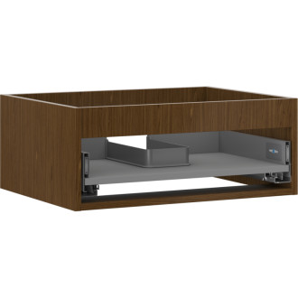 Korpus umývadlovej skrinky Mexen Box-A 60 cm, 1 zásuvka, orech - 91AX0-0600-235-1-86