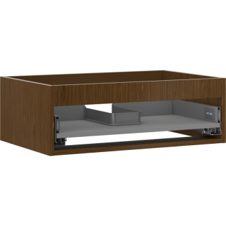 Korpus umývadlovej skrinky Mexen Box-A 70 cm, 1 zásuvka, orech - 91AX0-0700-235-1-86