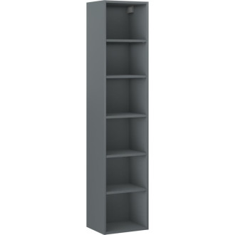 Teleso kúpeľňového stĺpu Mexen Box-A 35 cm, matný grafit - 91AX1-1600-300-1-66