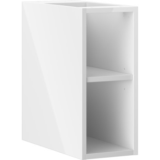 Mexen Box-A otvorená skrinka s policou 20 cm, biely lesk - 91AX2-0200-470-0-00