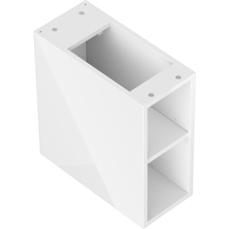 Mexen Box-A otvorená skrinka s policou 20 cm, biely lesk - 91AX2-0200-470-0-00