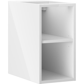 Mexen Box-A otvorená skrinka s policou 25 cm, biely lesk - 91AX2-0250-470-0-00