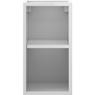 Mexen Box-A otvorená skrinka s policou 25 cm, biely lesk - 91AX2-0250-470-0-00