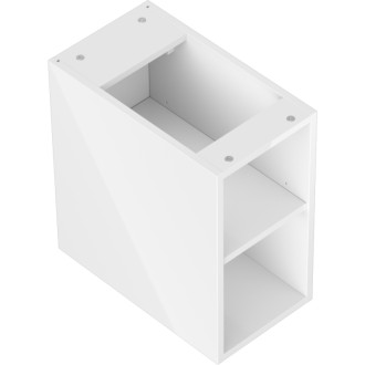 Mexen Box-A otvorená skrinka s policou 25 cm, biely lesk - 91AX2-0250-470-0-00