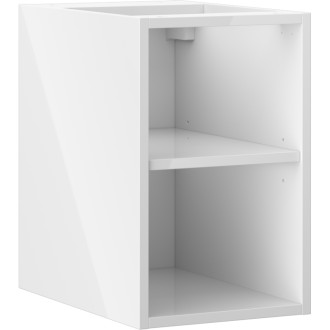 Mexen Box-A otvorená skrinka s policou 30 cm, biely lesk - 91AX2-0300-470-0-00