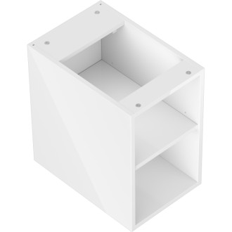 Mexen Box-A otvorená skrinka s policou 30 cm, biely lesk - 91AX2-0300-470-0-00