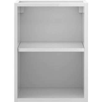 Mexen Box-A otvorená skrinka s policou 35 cm, biely lesk - 91AX2-0350-470-0-00