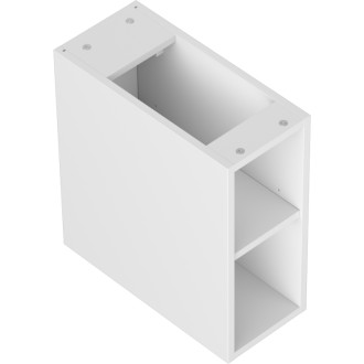 Mexen Box-A otvorená skrinka s policou 20 cm, matná biela - 91AX2-0200-470-0-01