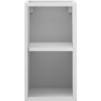 Mexen Box-A otvorená skrinka s policou 25 cm, matná biela - 91AX2-0250-470-0-01