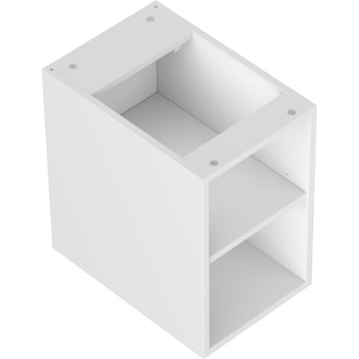 Mexen Box-A otvorená skrinka s policou 30 cm, matná biela - 91AX2-0300-470-0-01