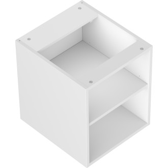 Mexen Box-A otvorená skrinka s policou 40 cm, matná biela - 91AX2-0400-470-0-01