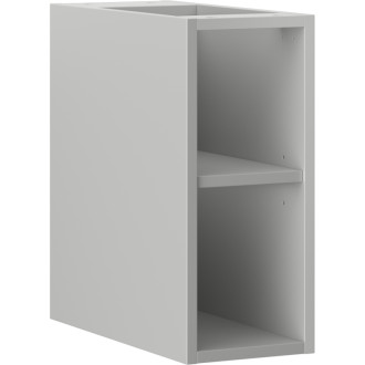 Mexen Box-A otvorená skrinka s policou 20 cm, matne šedá - 91AX2-0200-470-0-62