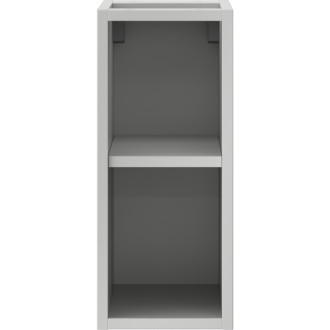 Mexen Box-A otvorená skrinka s policou 20 cm, matne šedá - 91AX2-0200-470-0-62