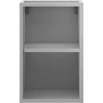 Mexen Box-A otvorená skrinka s policou 30 cm, matne šedá - 91AX2-0300-470-0-62