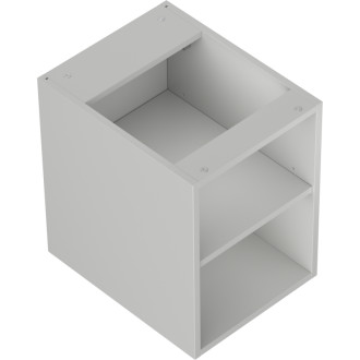 Mexen Box-A otvorená skrinka s policou 35 cm, matne šedá - 91AX2-0350-470-0-62