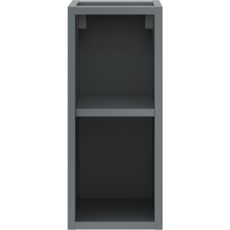 Otvorená skrinka Mexen Box-A s policou 20 cm, grafit matný - 91AX2-0200-470-0-66