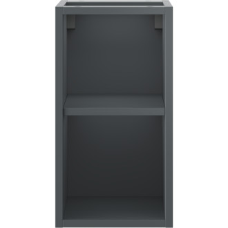 Mexen Box-A otvorená skrinka s policou 25 cm, grafit matný - 91AX2-0250-470-0-66