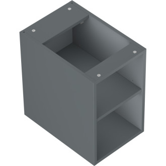 Mexen Box-A otvorená skrinka s policou 30 cm, grafit matný - 91AX2-0300-470-0-66