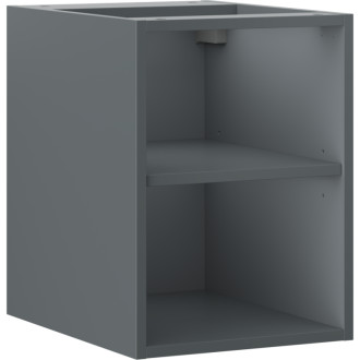 Mexen Box-A otvorená skrinka s policou 35 cm, grafit matný - 91AX2-0350-470-0-66