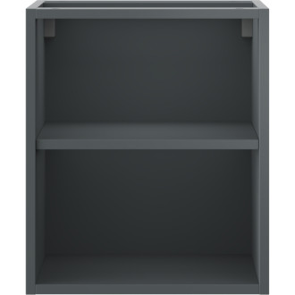 Mexen Box-A otvorená skrinka s policou 40 cm, grafit matný - 91AX2-0400-470-0-66