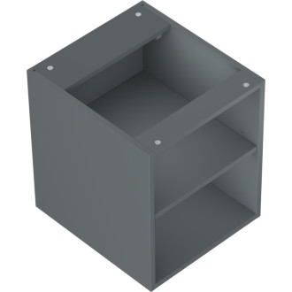 Mexen Box-A otvorená skrinka s policou 40 cm, grafit matný - 91AX2-0400-470-0-66