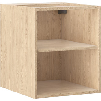 Otvorená skrinka Mexen Box-A s policou 40 cm, dub - 91AX2-0400-470-0-81