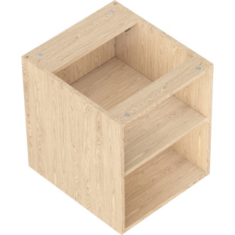 Otvorená skrinka Mexen Box-A s policou 40 cm, dub - 91AX2-0400-470-0-81