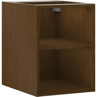 Otvorená skrinka Mexen Box-A s policou 35 cm, orech - 91AX2-0350-470-0-86