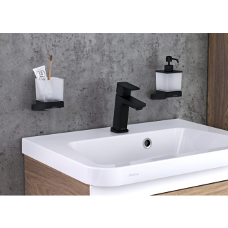 Ravak TD 210.20 Držiak s pohárikom, black X07P557