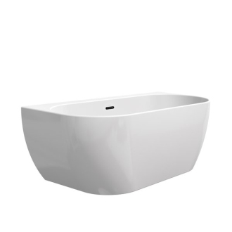 Ravak Vaňa FREEDOM W 1660x800 snowwhite/black overflow voľne stojaci XC00100033