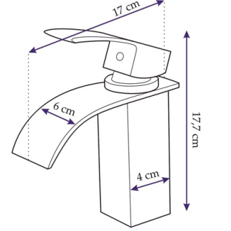 Rea Batéria umývadlová Falcon nízka BAT-00146