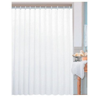 PVC závěsy 180x180 bílý 0201003B