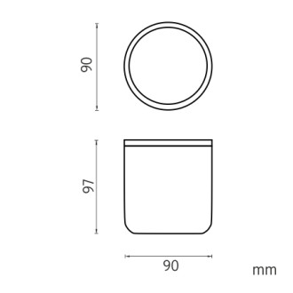 NIMCO KORA KO24051-86 doza na tampony písková