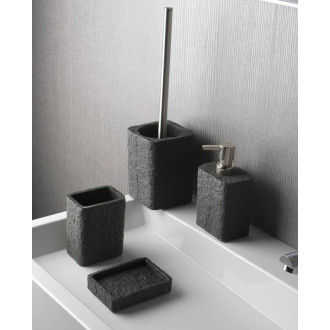 ARIES WC AR3385 kartáč, antracit AR3385 /polyresin/