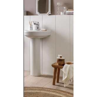 Nástěnné umyvadlo COMPACT 55 - Včetně, Bez sloupu