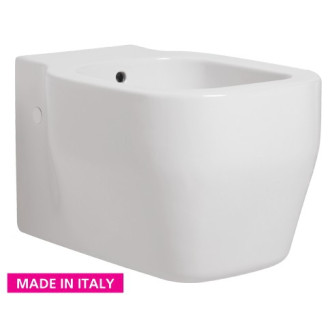 Závesný bidet GLAZE 52 × 36 cm - Bez upevňovacej sady